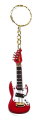 Red Electric Guitar Key Chain 2.75" (KEG03)