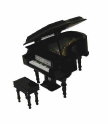 Piano Music Box 4.25" (A7-P2)