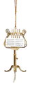 Music Stand Ornament 3.875" (BR30-H)