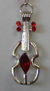 Cell Phone Charm with Bass (Red) (PHB-B)