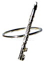 Flute Napkin Holder 2.25" (NHBR03S)