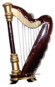 Harp Magnet 3.5" (WMH18)