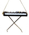 Black Keyboard Ornament 3.5" (P07-H)