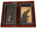 Saxophone Photo Frame 5" x 7" (PFBR05L)
