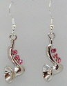 Earring with Saxophone (Pink) (JE05-B2)