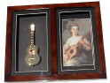 acoustic guitar photo frame brass 5x7