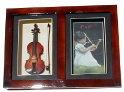 violin photo frame 4x6